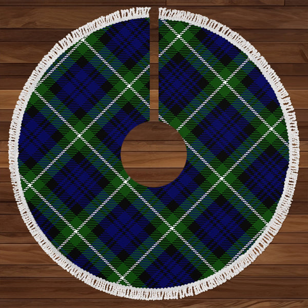 Lammie Clan Badge Tartan Christmas Tree Skirt