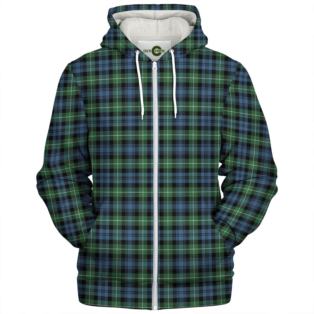 Lamont Ancient Clan Badge Tartan Sherpa Hoodie