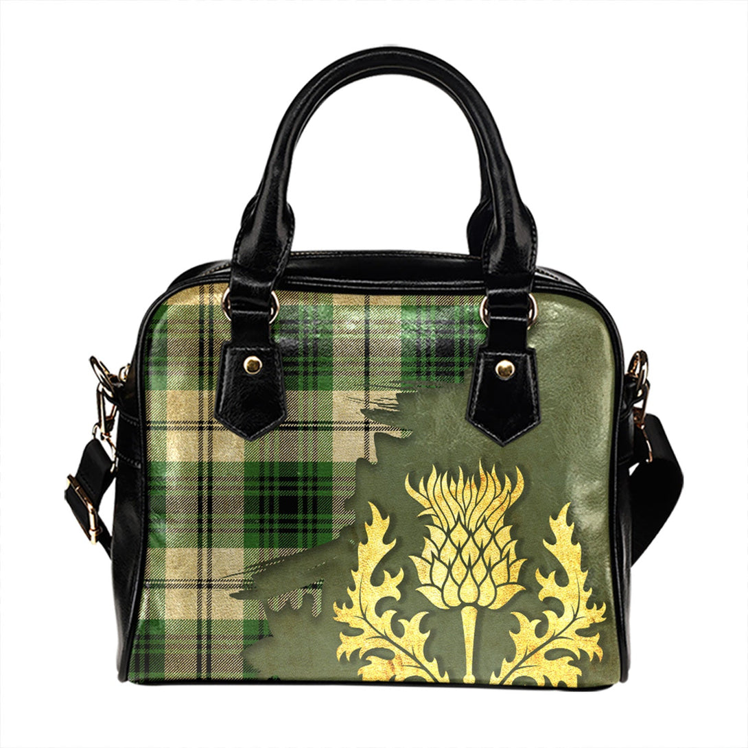 Lamont Dress (MacLamont Dress) Ancient Tartan Shoulder Handbag Thistle Oldest Style