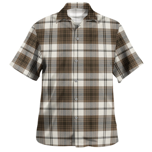 Lamont Dress (MacLamont Dress) Weathered Tartan Hawaiian Shirt