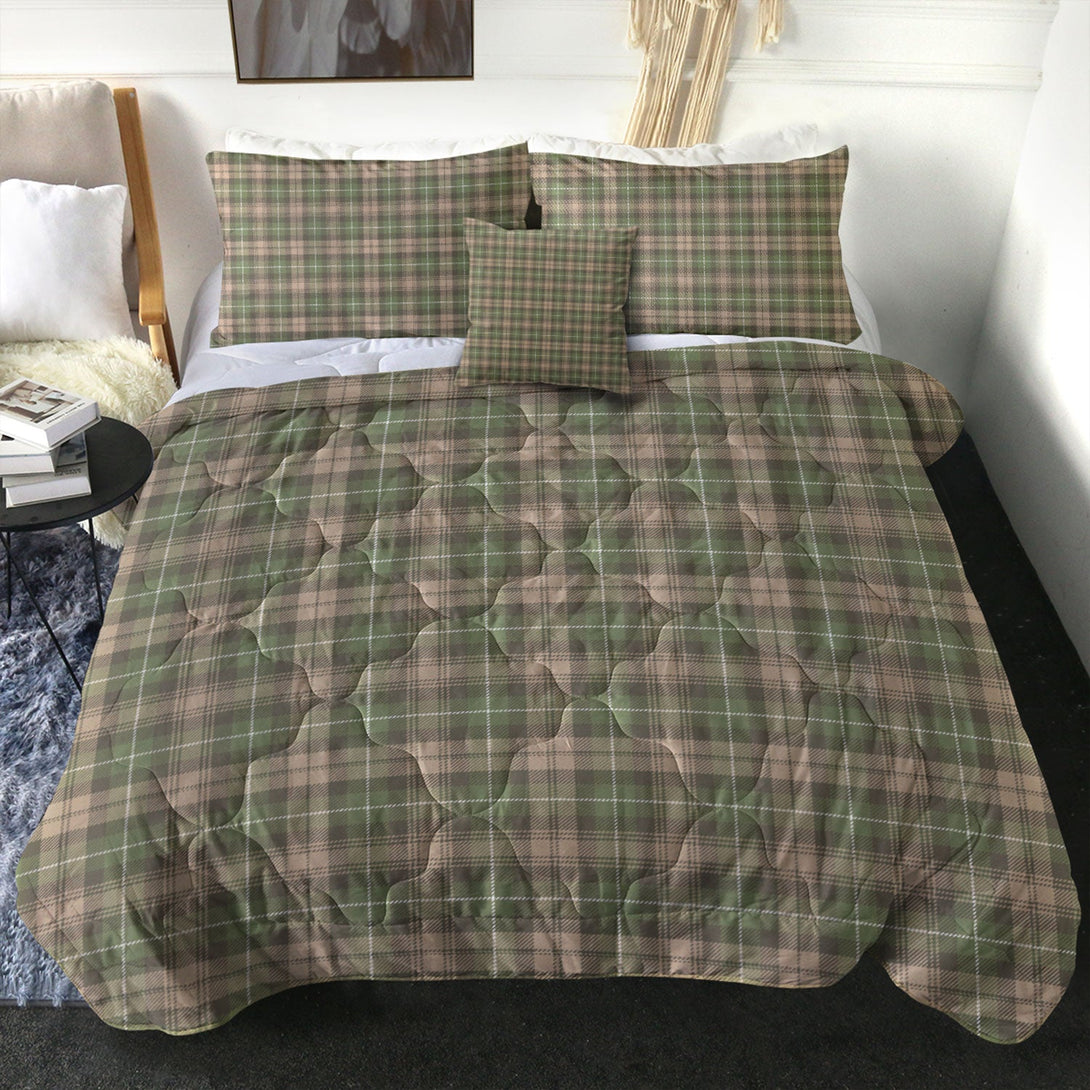 Lamont Heather (MacLamont Heather) Ancient Tartan Comforter