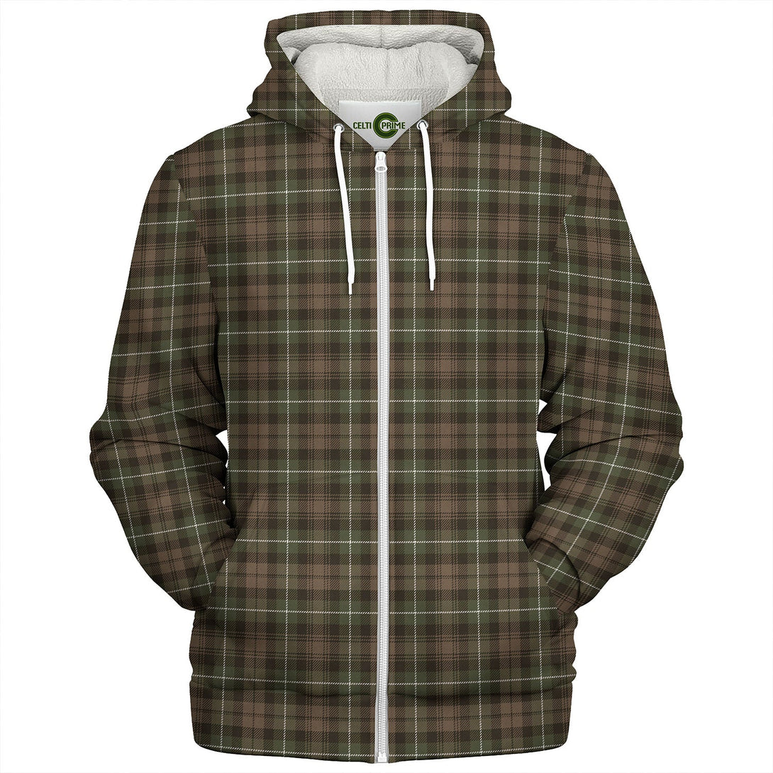 Lamont Heather (MacLamont Heather) Modern Tartan Sherpa Hoodie