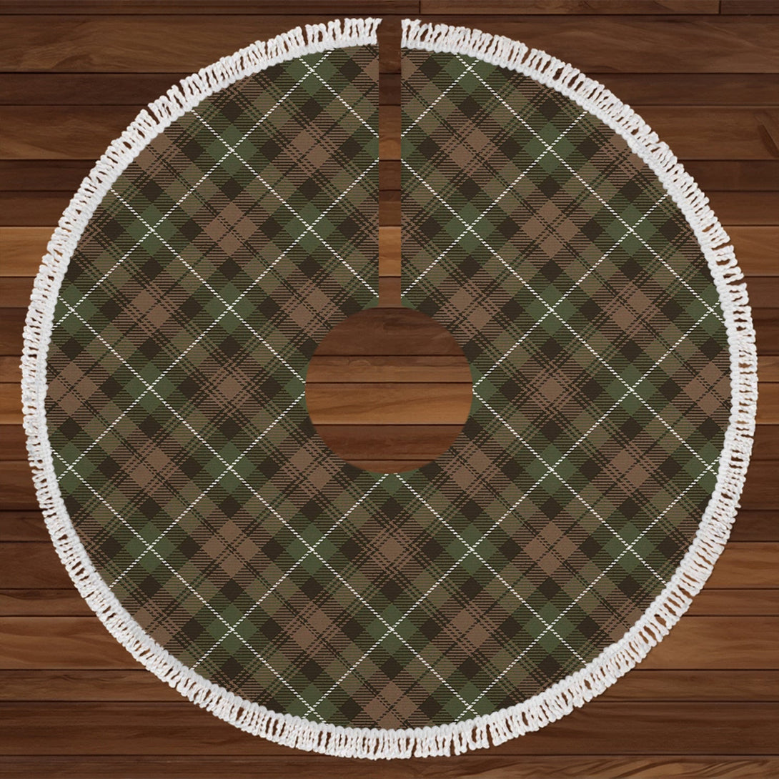 Lamont Heather (MacLamont Heather) Modern Tartan Christmas Tree Skirt