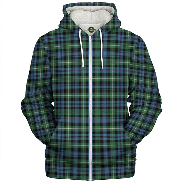 Lamont (MacLamont) Ancient Clan Badge Tartan Sherpa Hoodie