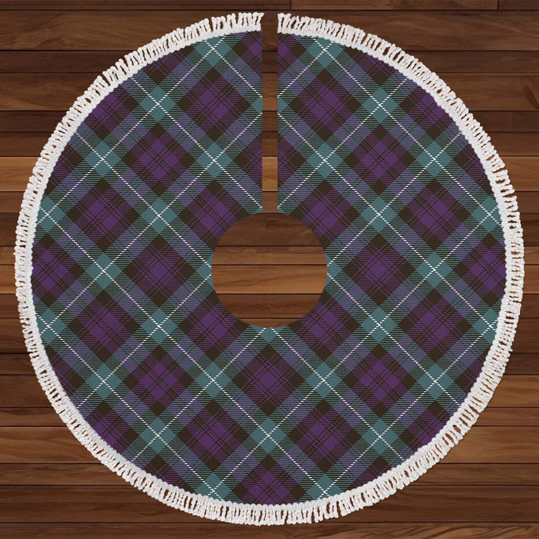 Lamont (MacLamont) Weathered Tartan Christmas Tree Skirt