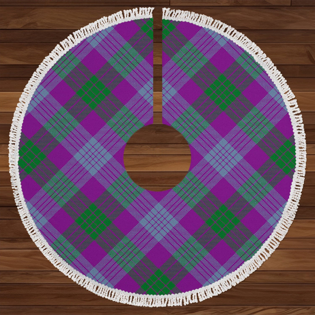 Lang (Laing) Ancient Tartan Christmas Tree Skirt