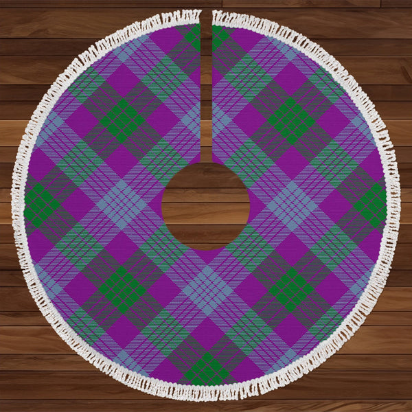 Lang (Laing) Ancient Tartan Christmas Tree Skirt