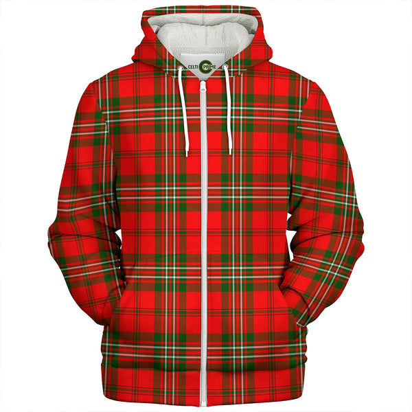 Langlands Clan Badge Tartan Sherpa Hoodie