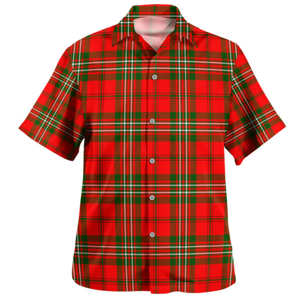 Langlands Clan Badge Tartan Hawaiian Shirt