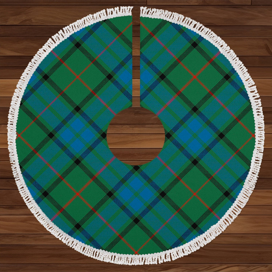 Lauder Ancient Clan Badge Tartan Christmas Tree Skirt