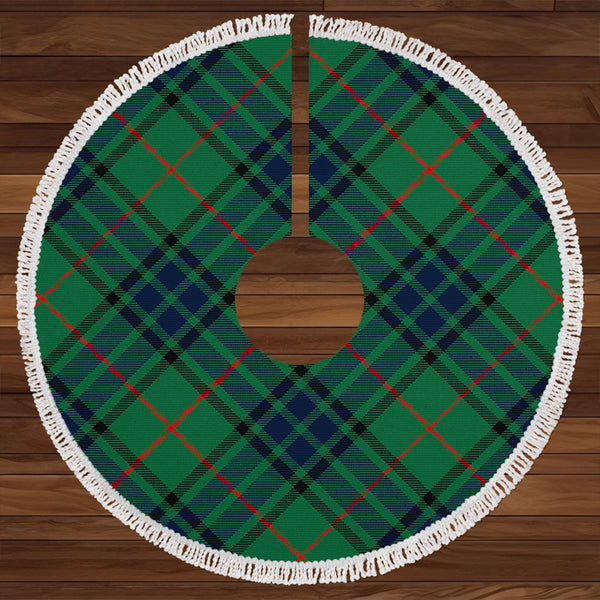 Lauder Modern Clan Badge Tartan Christmas Tree Skirt