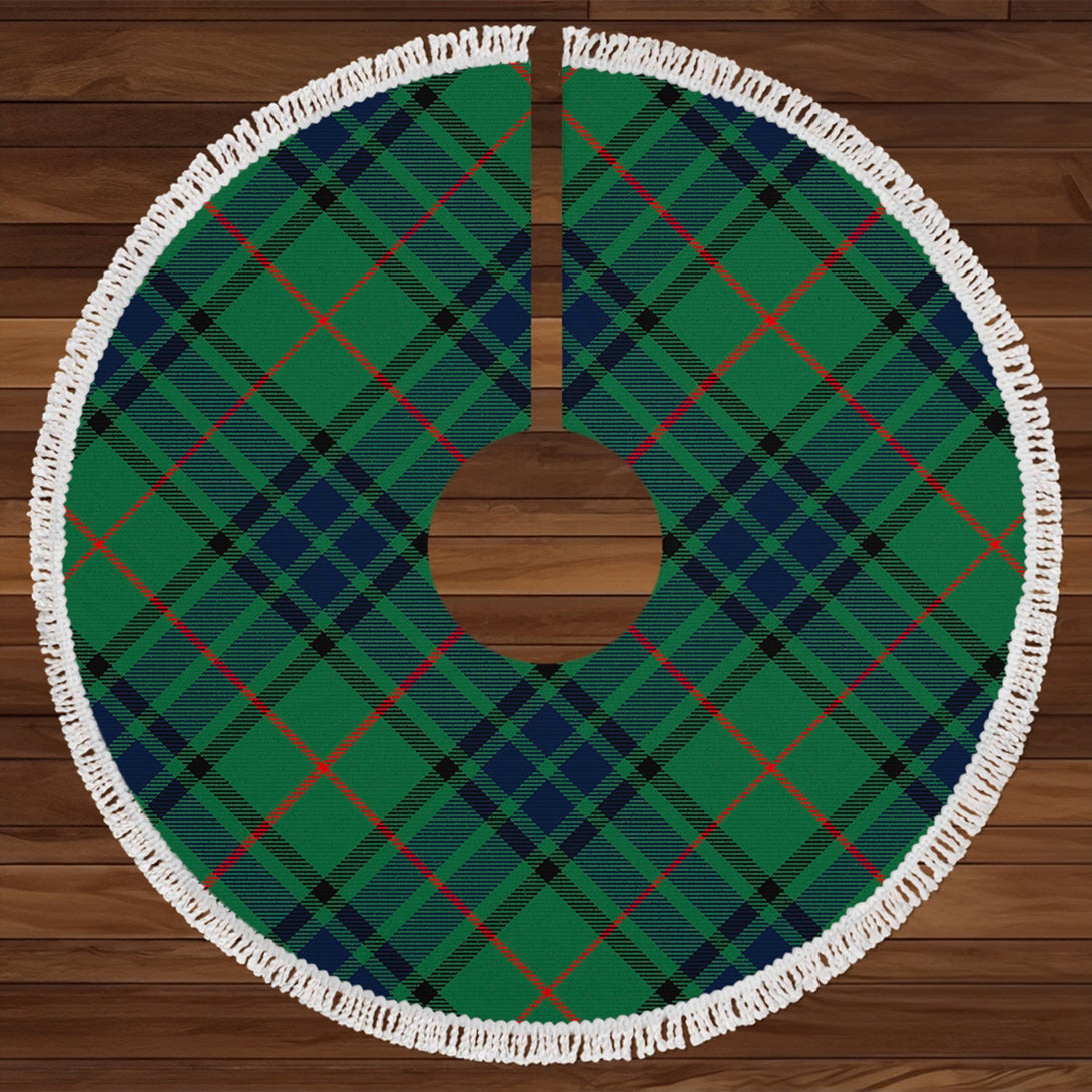 Lauder Modern Tartan Christmas Tree Skirt