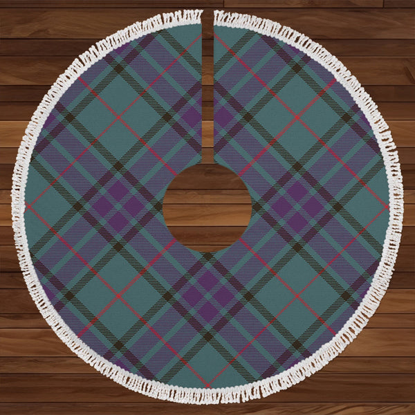 Lauder Weathered Clan Badge Tartan Christmas Tree Skirt