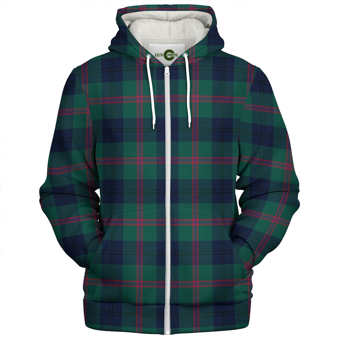 Laurie Modern Tartan Sherpa Hoodie