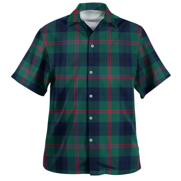 Laurie Modern Clan Badge Tartan Hawaiian Shirt