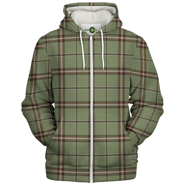 Leach Hunting 2 Weathered Tartan Sherpa Hoodie