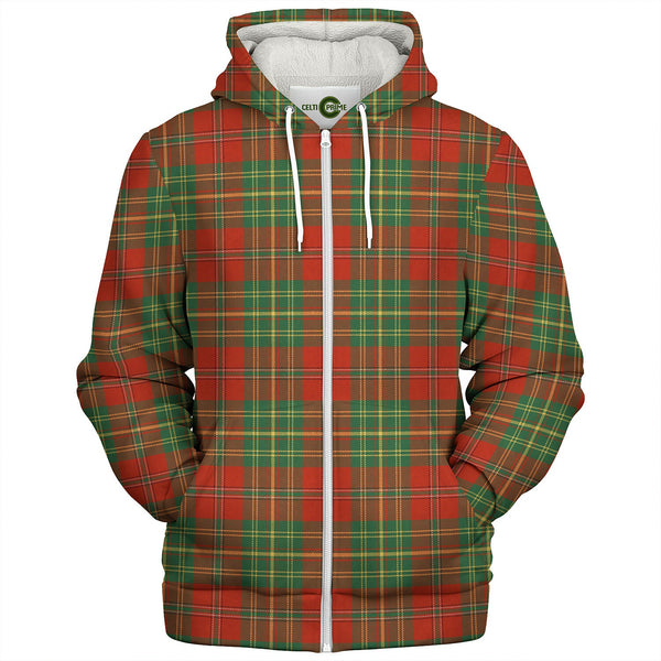 Leask Ancient Tartan Sherpa Hoodie