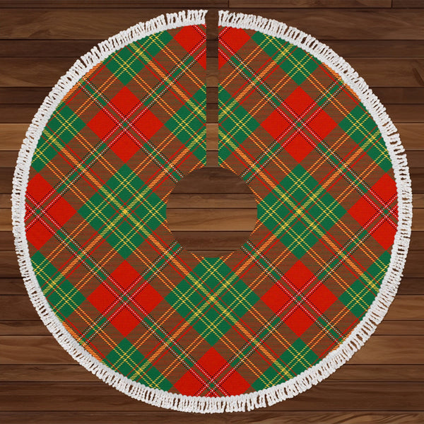 Leask Ancient Tartan Christmas Tree Skirt