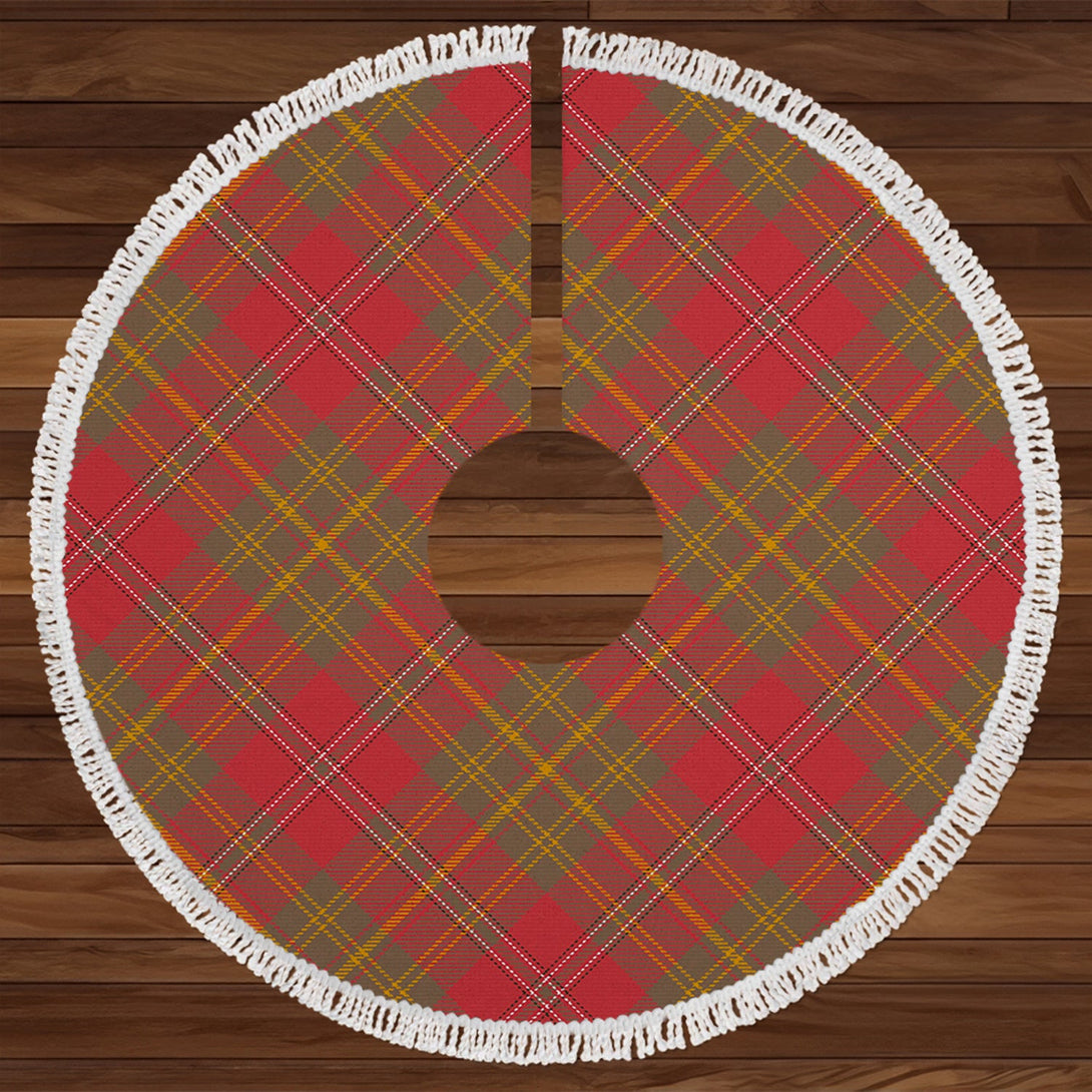 Leask Weathered Tartan Christmas Tree Skirt