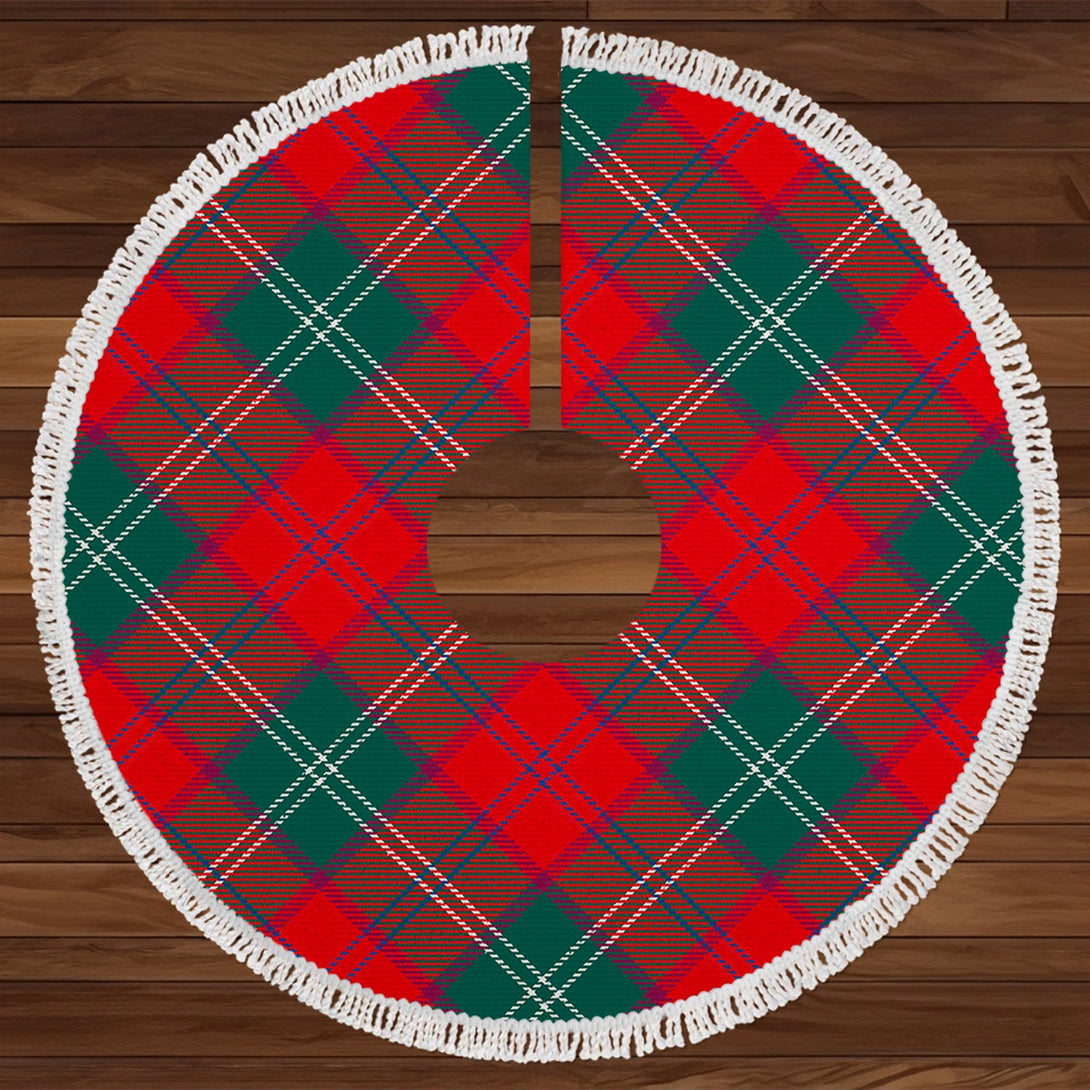 Leckie Modern Tartan Christmas Tree Skirt