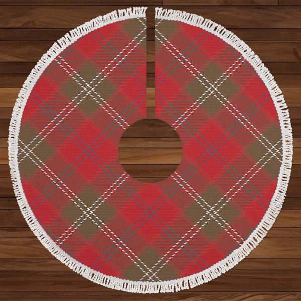 Leckie Weathered Tartan Christmas Tree Skirt