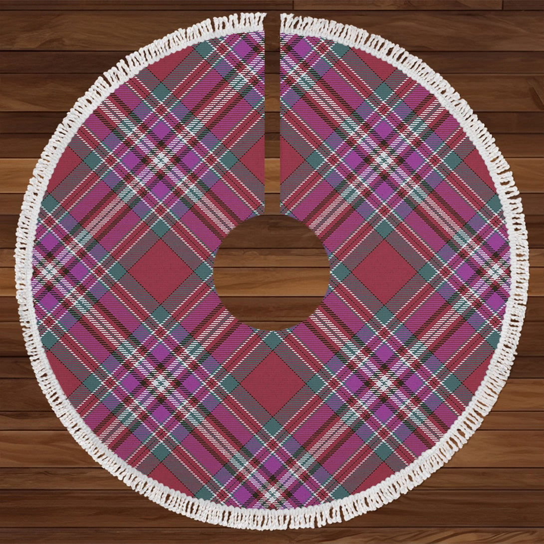 Lendrum Lyon Weathered Tartan Christmas Tree Skirt