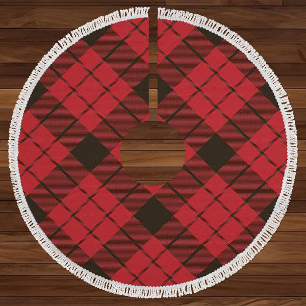 Lendrum Weathered Tartan Christmas Tree Skirt