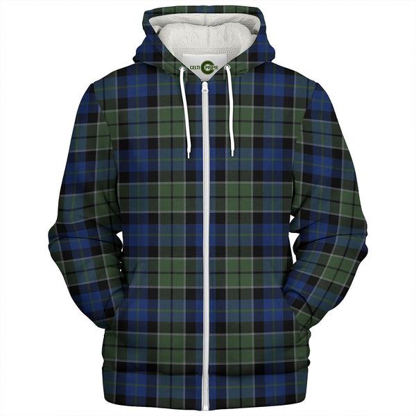 Lennie (Leny) Modern Tartan Sherpa Hoodie