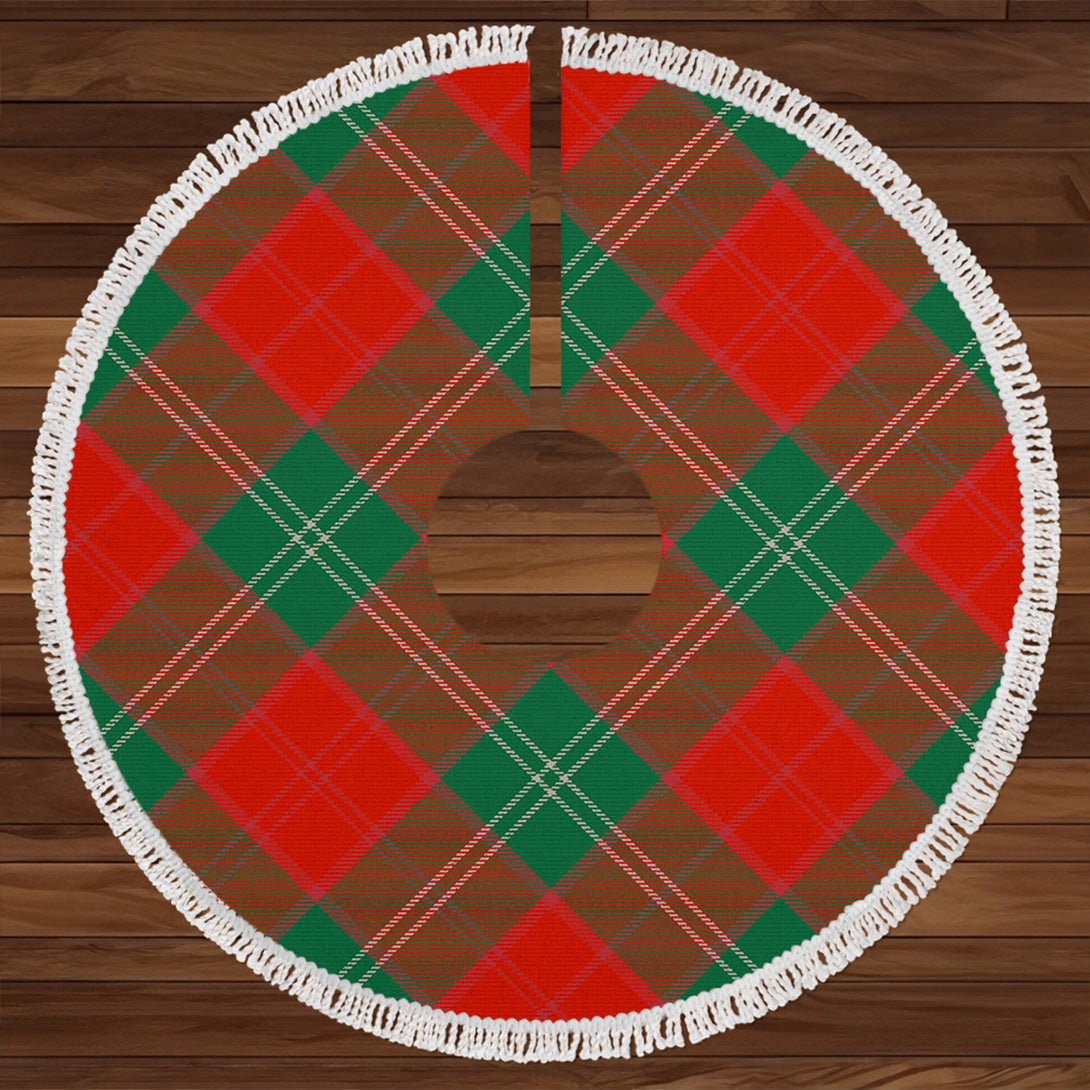 Lennox Ancient Clan Badge Tartan Christmas Tree Skirt