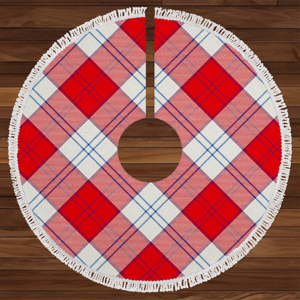 Lennox Dress Red Tartan Christmas Tree Skirt