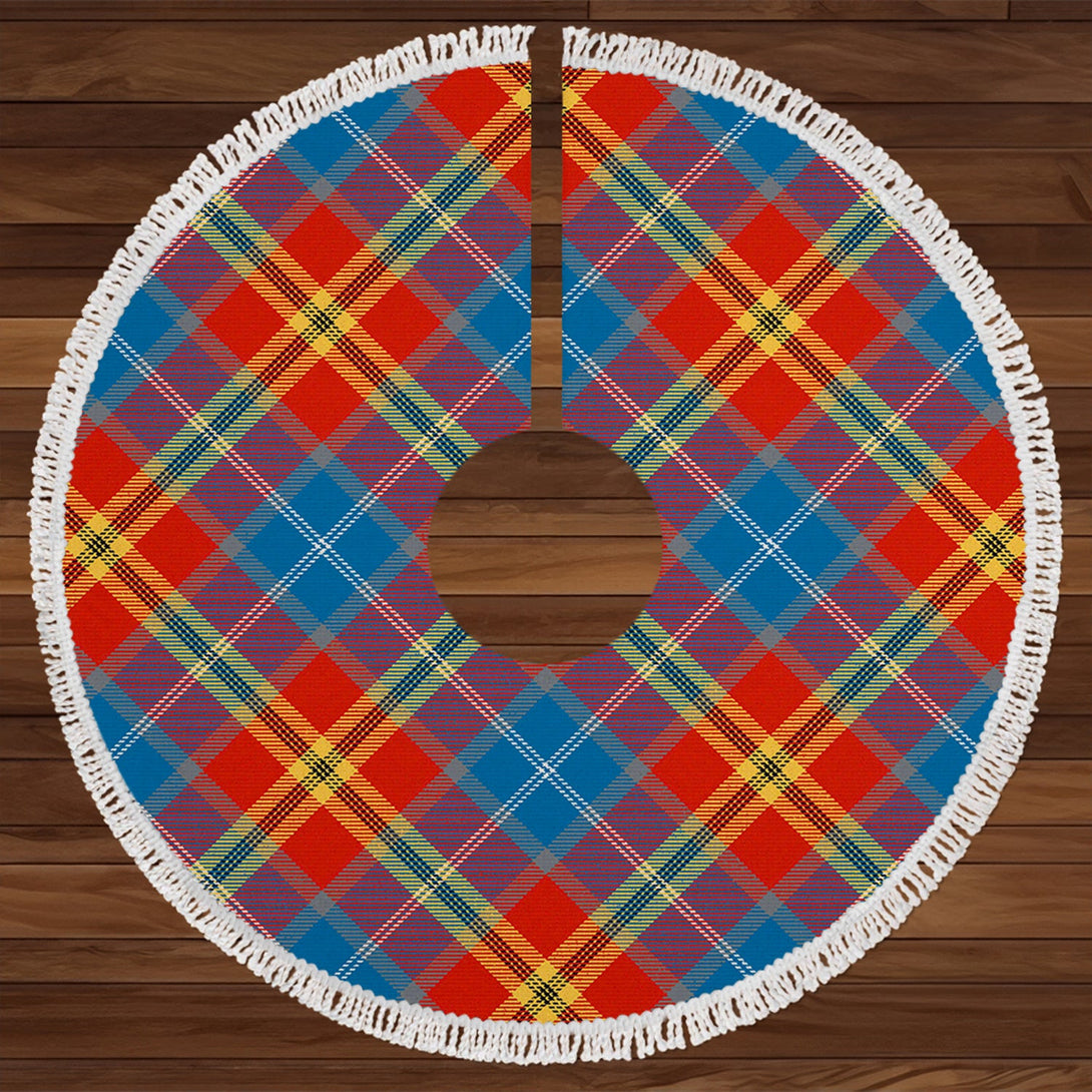 Lermontov Ancient Tartan Christmas Tree Skirt