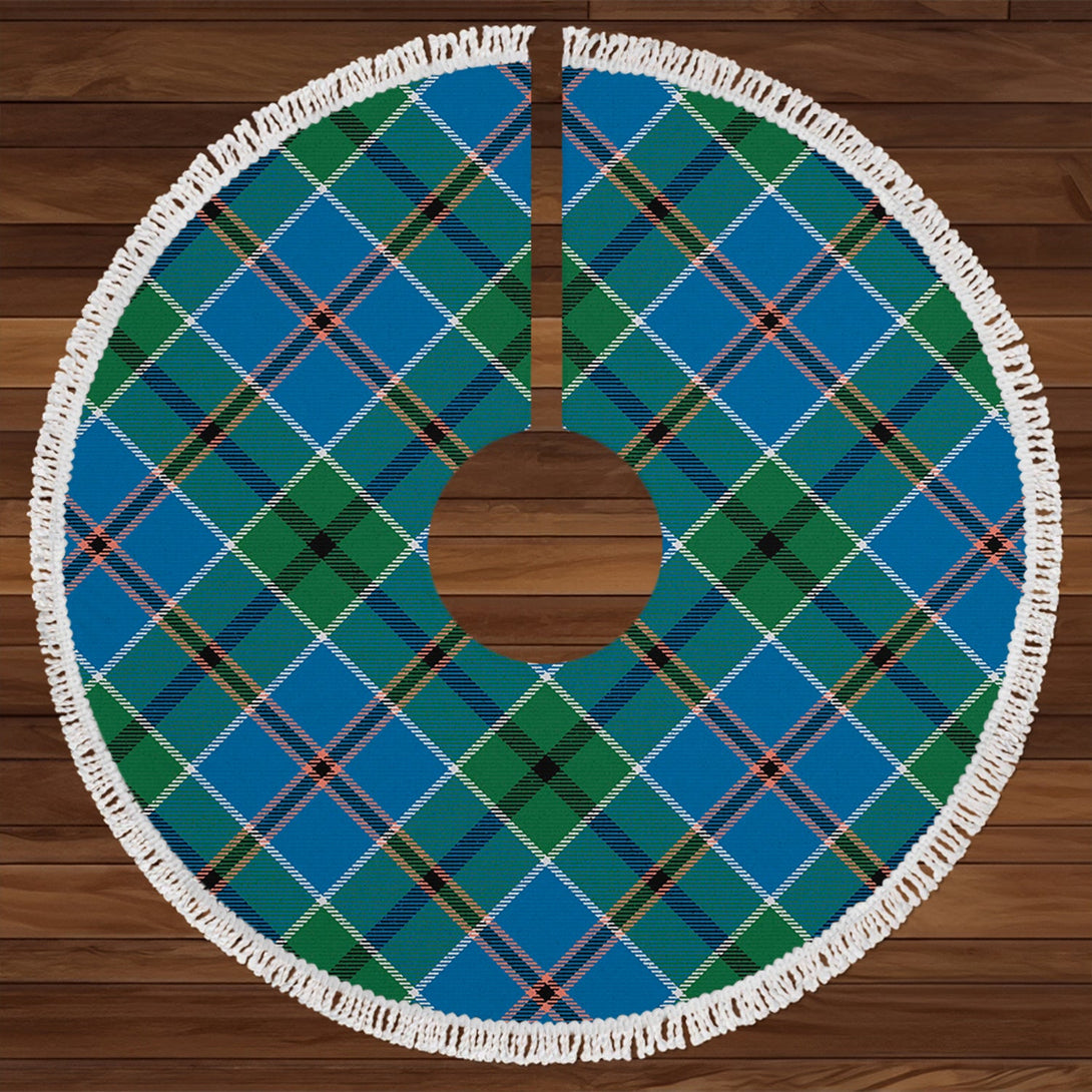 Leslie of the Hebrides Ancient Tartan Christmas Tree Skirt