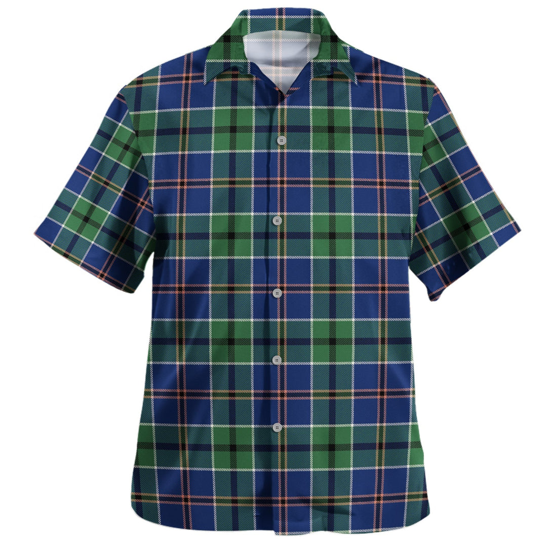 Leslie of the Hebrides Modern Tartan Hawaiian Shirt