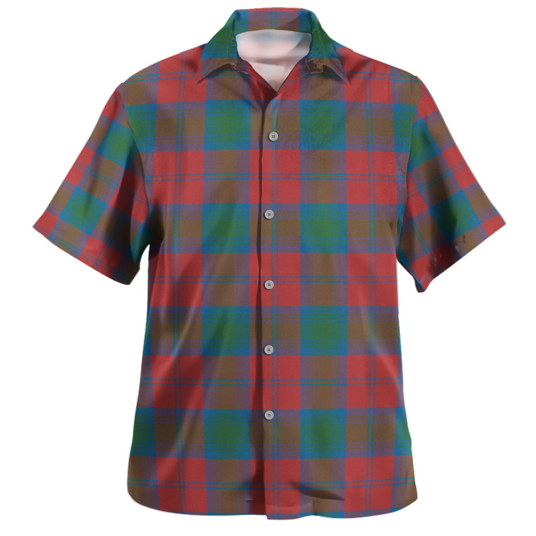 Lindsay Ancient Clan Badge Tartan Hawaiian Shirt