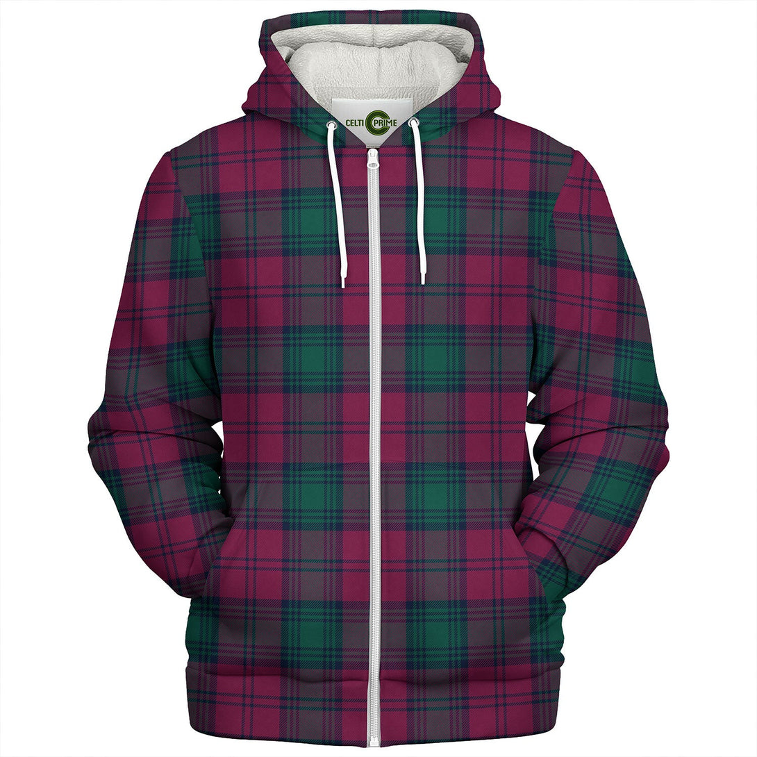 Lindsay 2 Modern Tartan Sherpa Hoodie