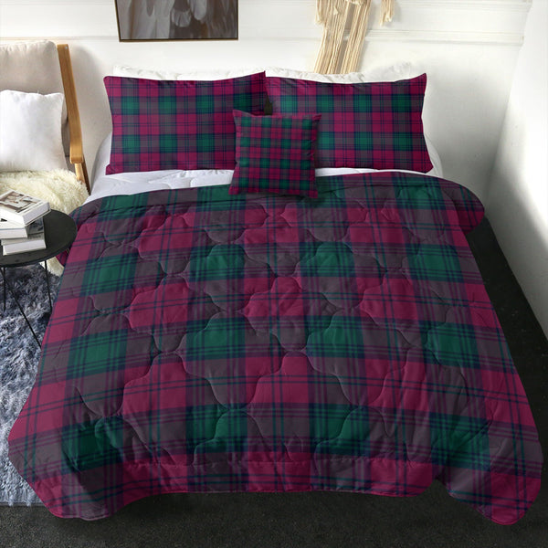 Lindsay 2 Modern Tartan Comforter