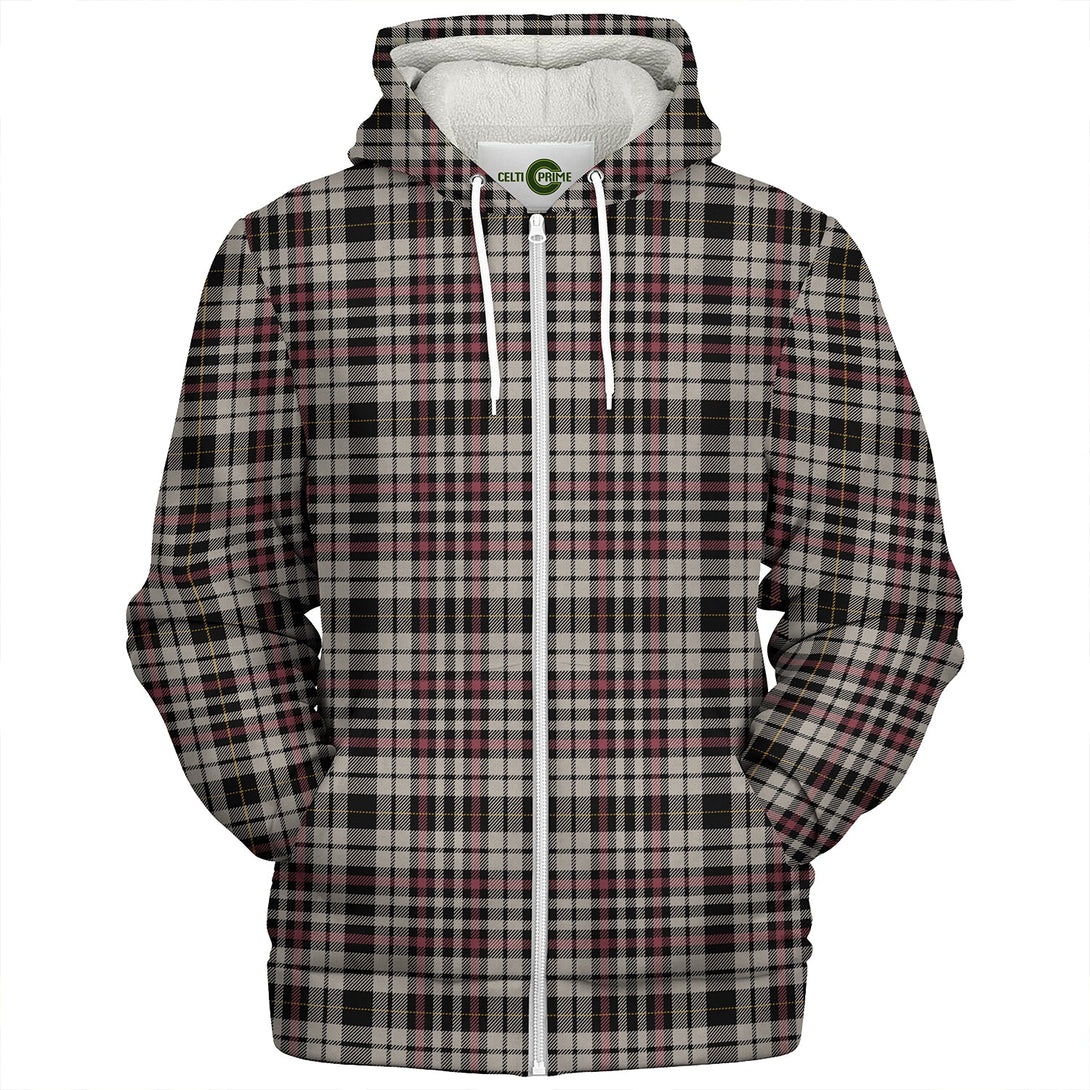 Little Arisaid Ancient Clan Badge Tartan Sherpa Hoodie