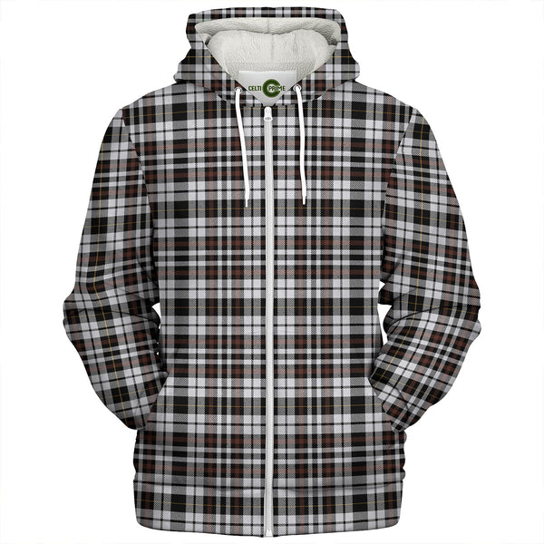 Little Arisaid Modern Clan Badge Tartan Sherpa Hoodie