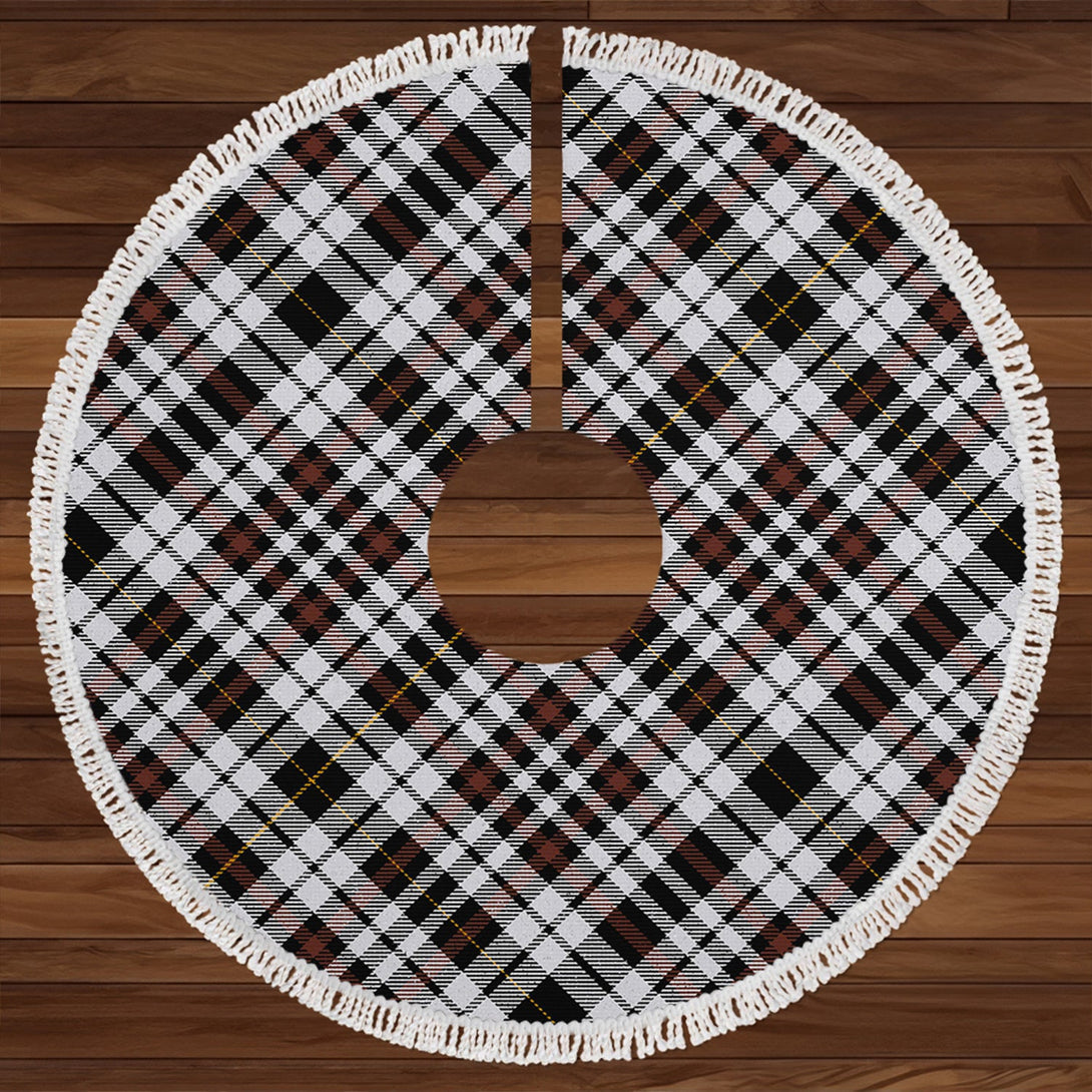 Little Arisaid Modern Clan Badge Tartan Christmas Tree Skirt