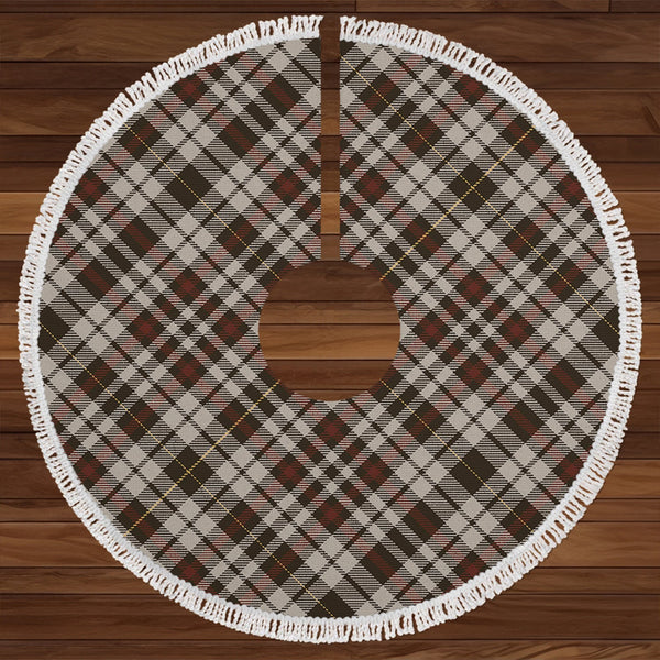 Little Arisaid Weathered Clan Badge Tartan Christmas Tree Skirt