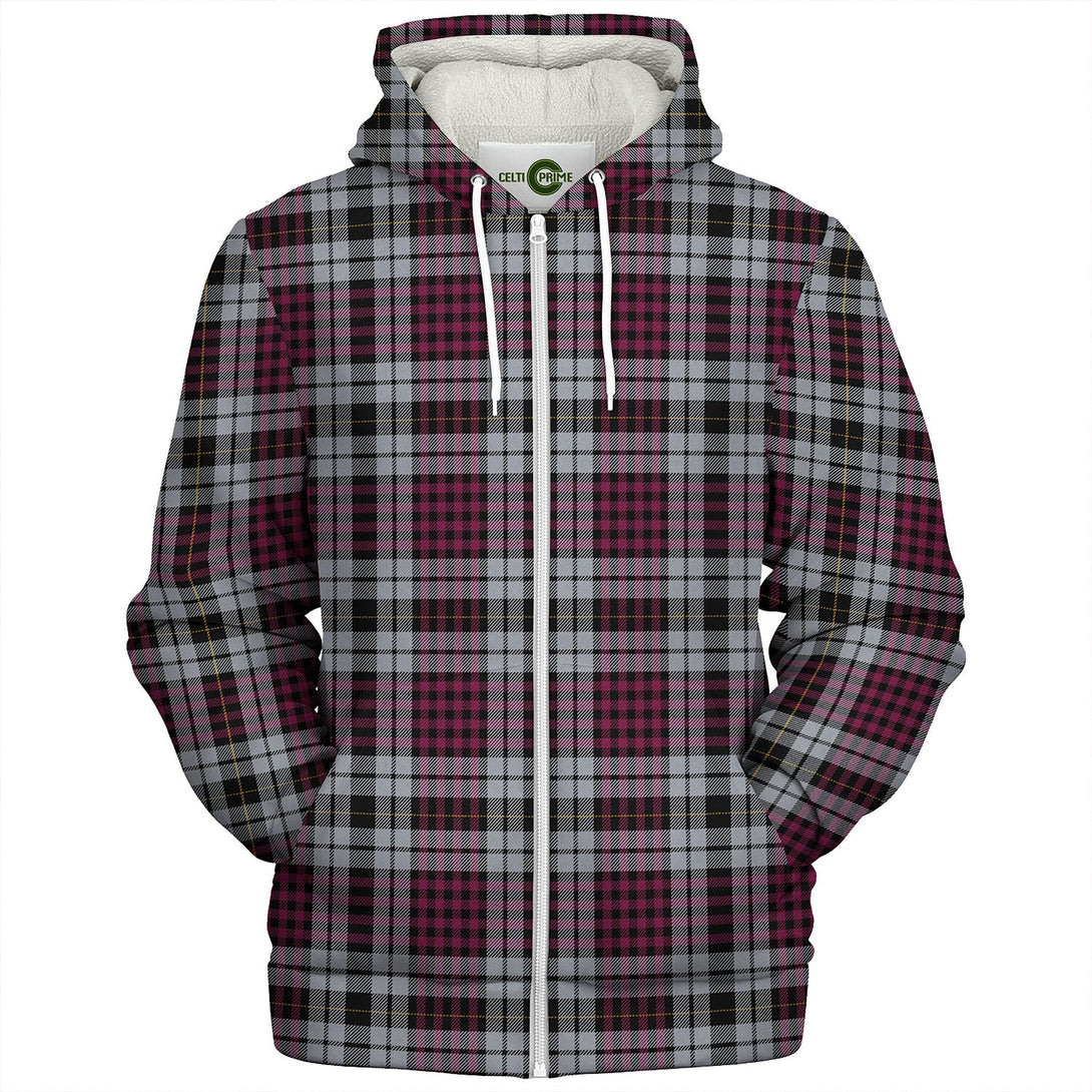 Little Dress Modern Tartan Sherpa Hoodie