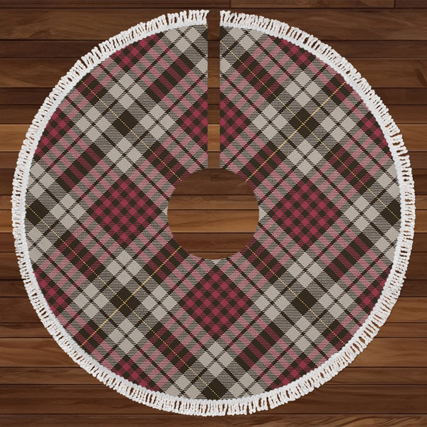 Little Dress Weathered Tartan Christmas Tree Skirt