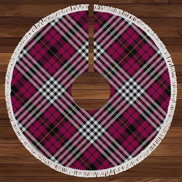 Little of Morton Rigg Modern Clan Badge Tartan Christmas Tree Skirt