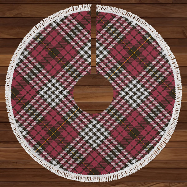 Little of Morton Rigg Weathered Clan Badge Tartan Christmas Tree Skirt