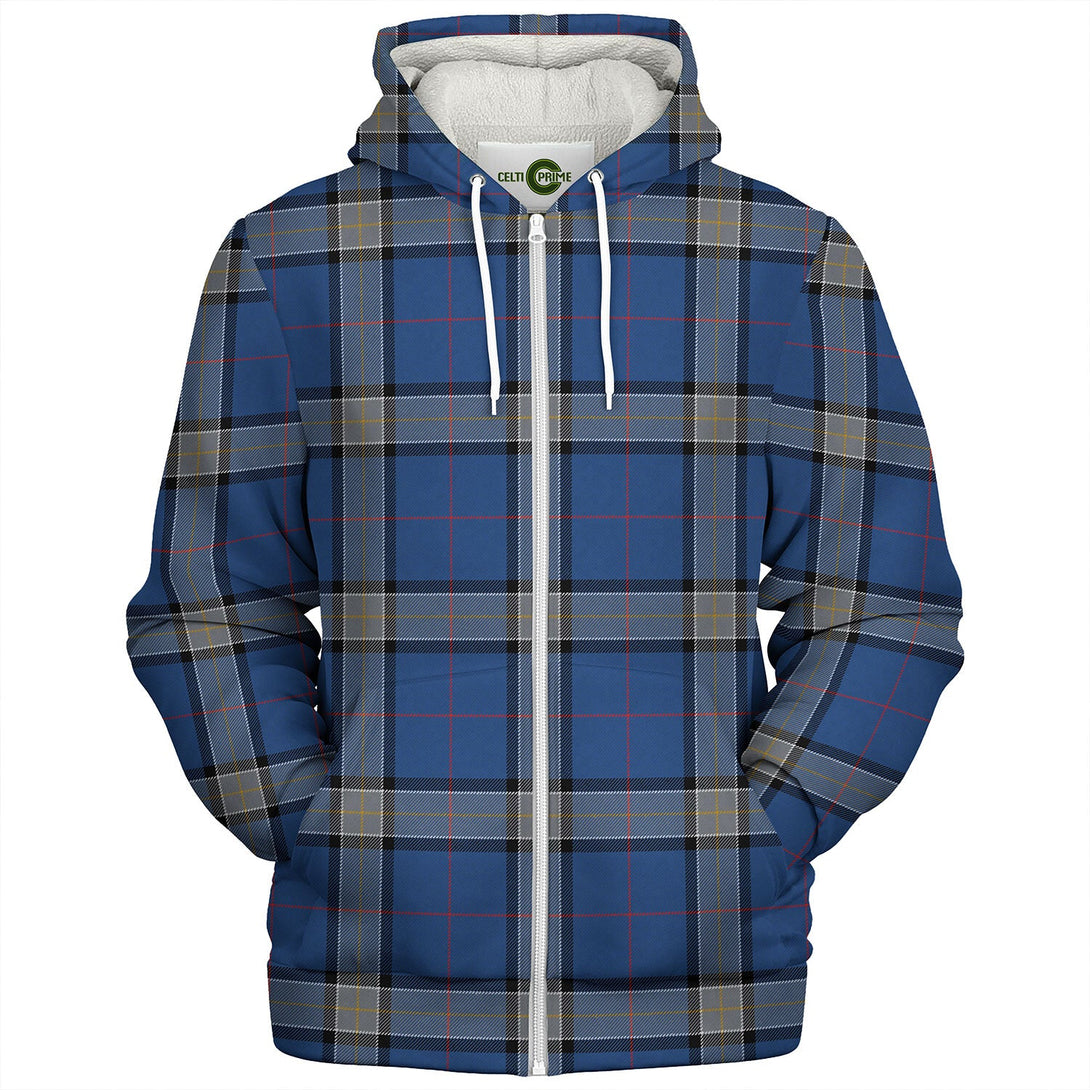 Lloyd 2 Modern Tartan Sherpa Hoodie