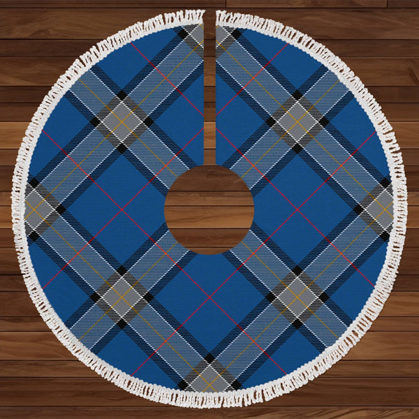 Lloyd 2 Modern Tartan Christmas Tree Skirt