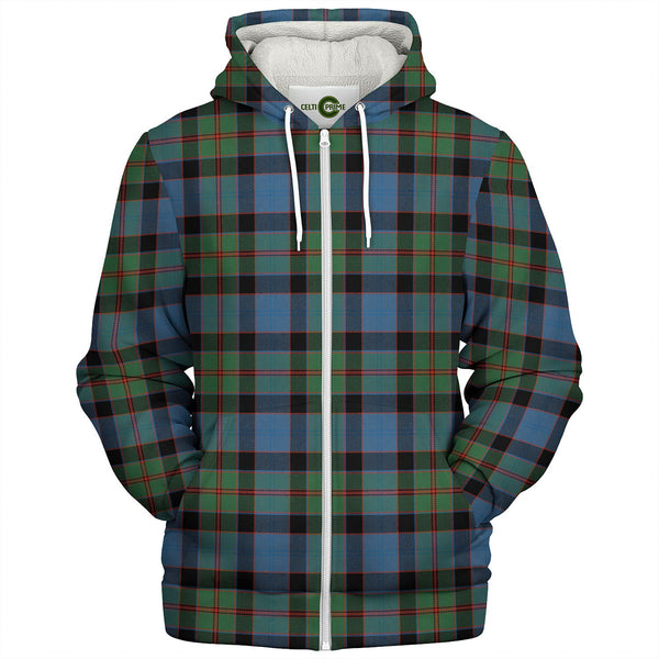 Lochaber Cameron Ancient Tartan Sherpa Hoodie