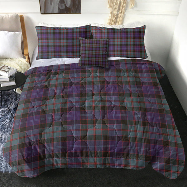 Lochaber Cameron Weathered Tartan Comforter