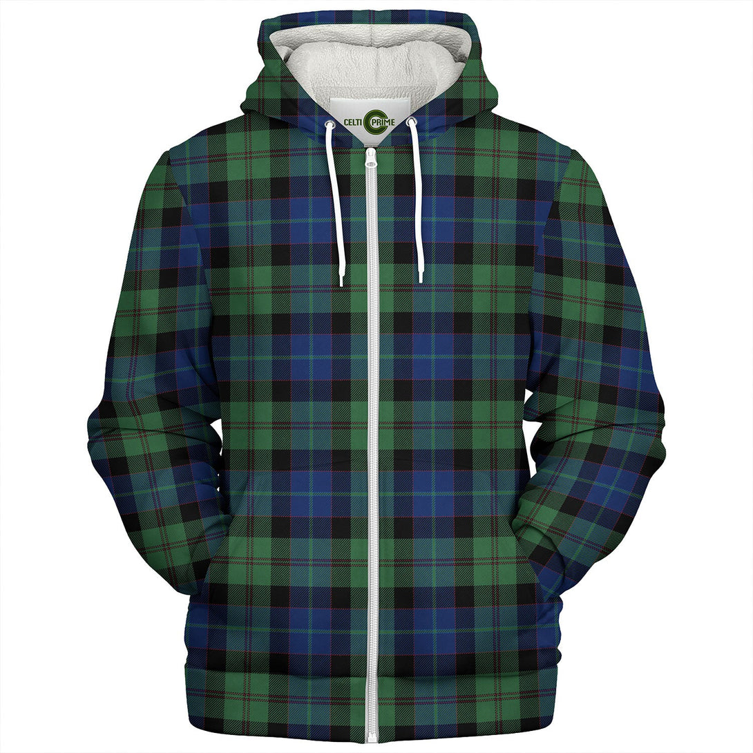 Lochaber Modern Tartan Sherpa Hoodie