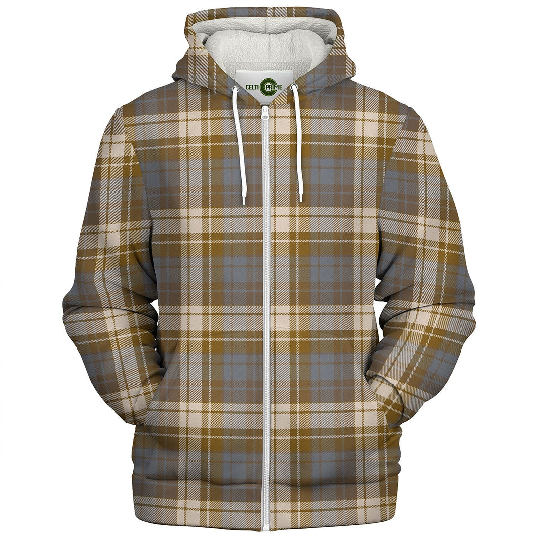 Lochaber Scrapbook Ancient Tartan Sherpa Hoodie